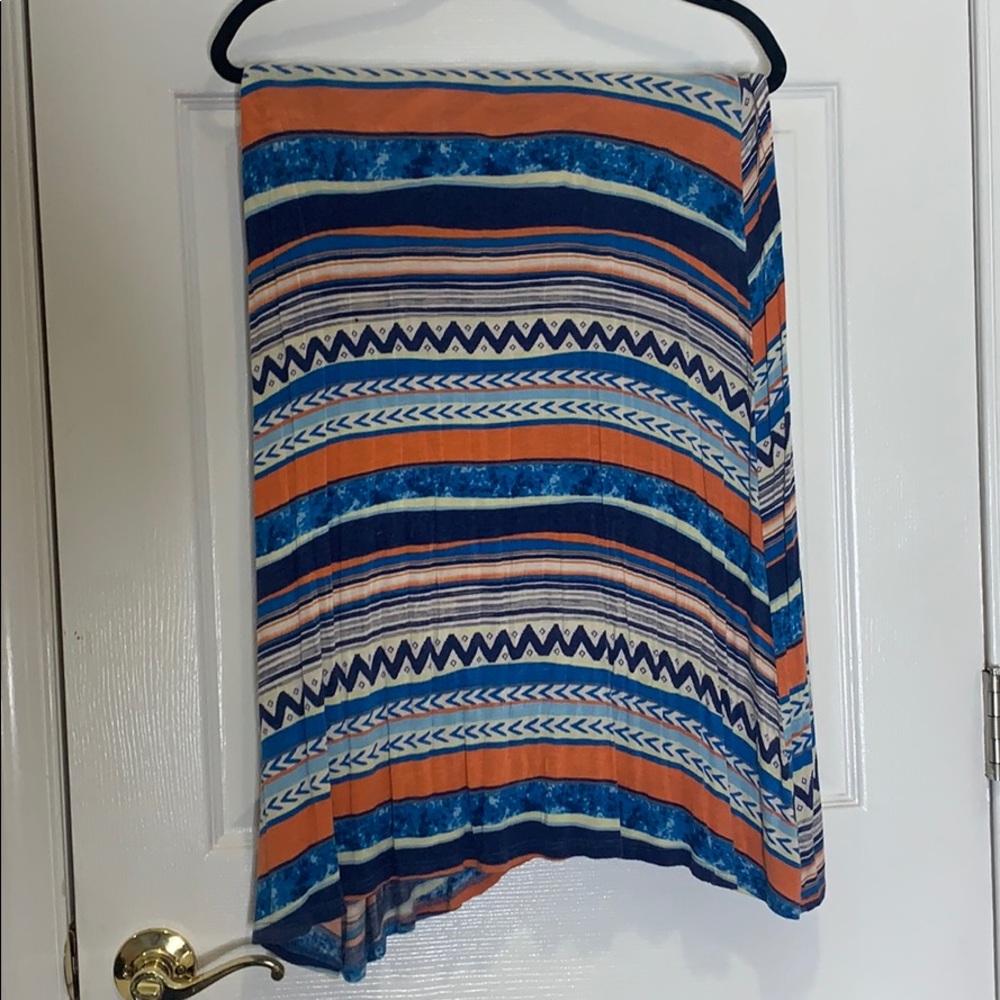 Colorful maxi skirt